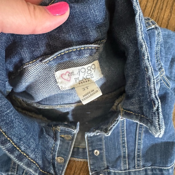 Handmade sequins birthday babe Jean jacket - Picture 4 of 4